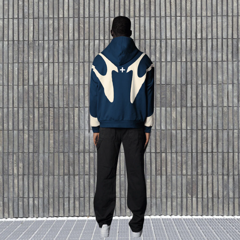 AbstractVibe Hoodie – Unisex Kapuzenpullover mit modernem Design - Image 6