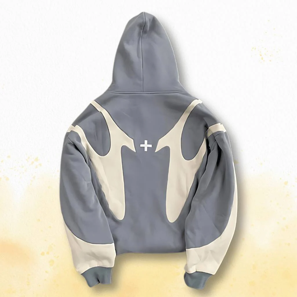 AbstractVibe Hoodie – Unisex Kapuzenpullover mit modernem Design - Image 7