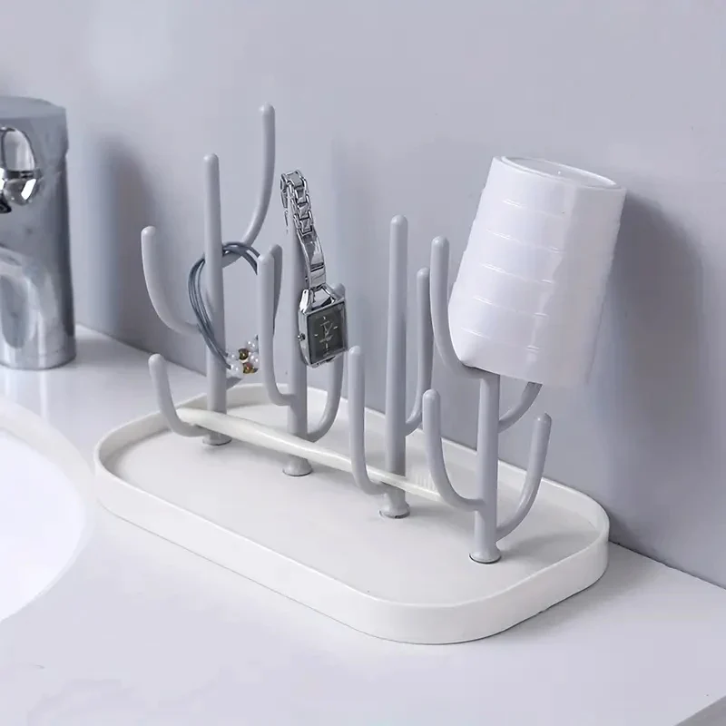 Baby Flaschen-Abtropfständer in Baumform – Staubgeschütztes Trockengestell - Image 5