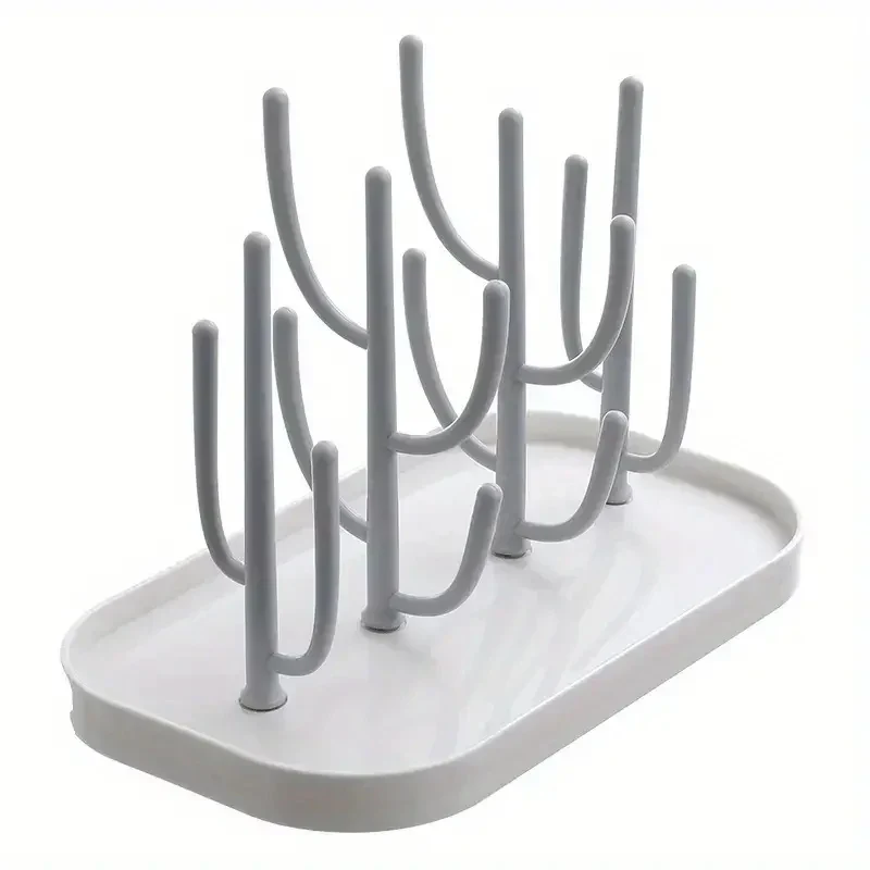 Baby Flaschen-Abtropfständer in Baumform – Staubgeschütztes Trockengestell - Image 7