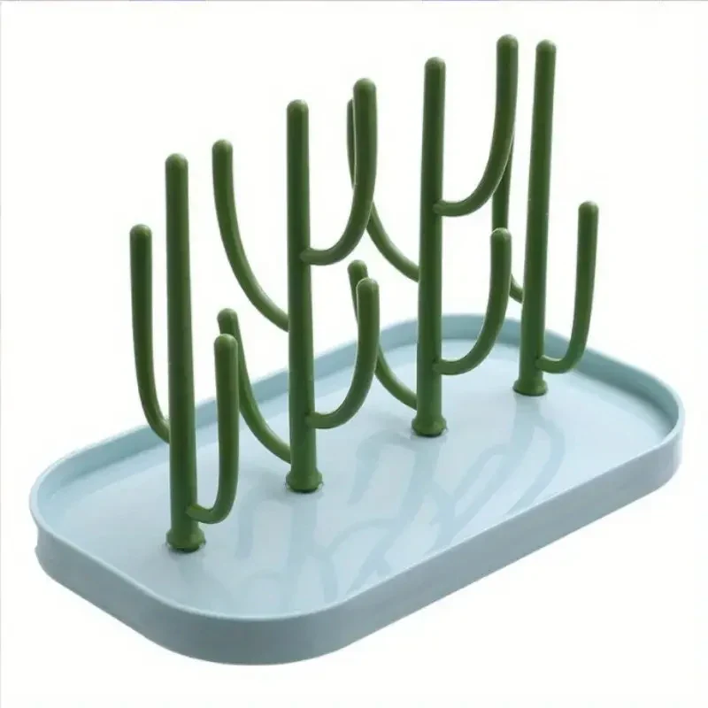 Baby Flaschen-Abtropfständer in Baumform – Staubgeschütztes Trockengestell - Image 9