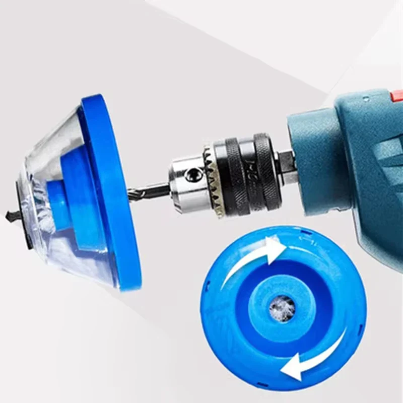 Drillo Staubschutzkappe – Bohrstaub-Auffangschale für Elektrowerkzeuge - Image 4