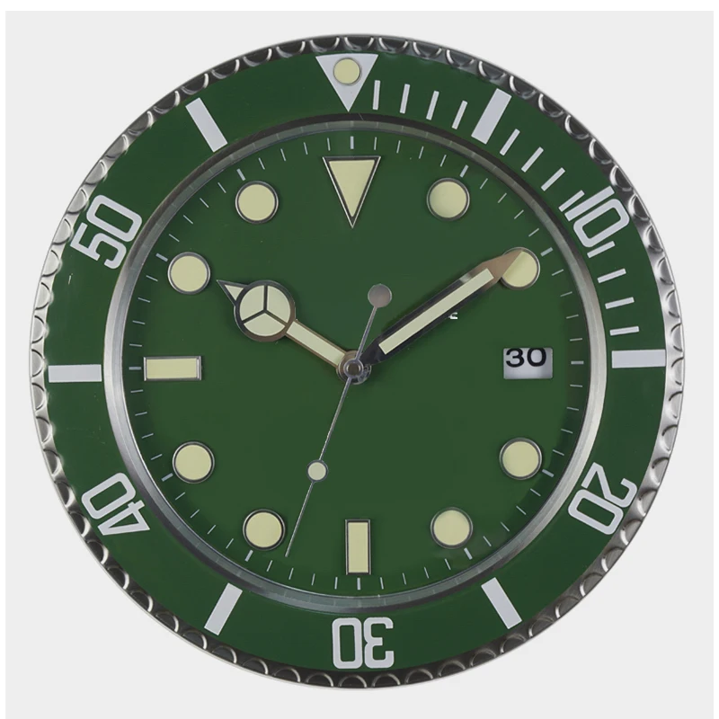 Ferano Wanduhr aus Metall – Modernes Design mit Leuchteffekt - Image 6