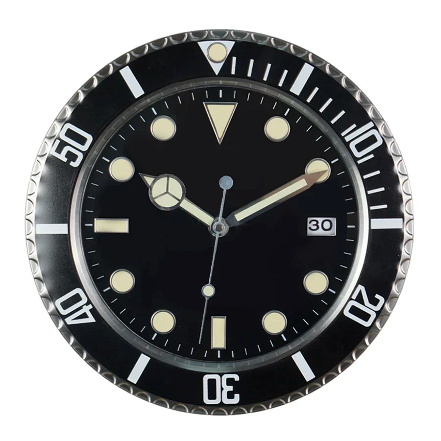 Ferano Wanduhr aus Metall – Modernes Design mit Leuchteffekt - Image 7