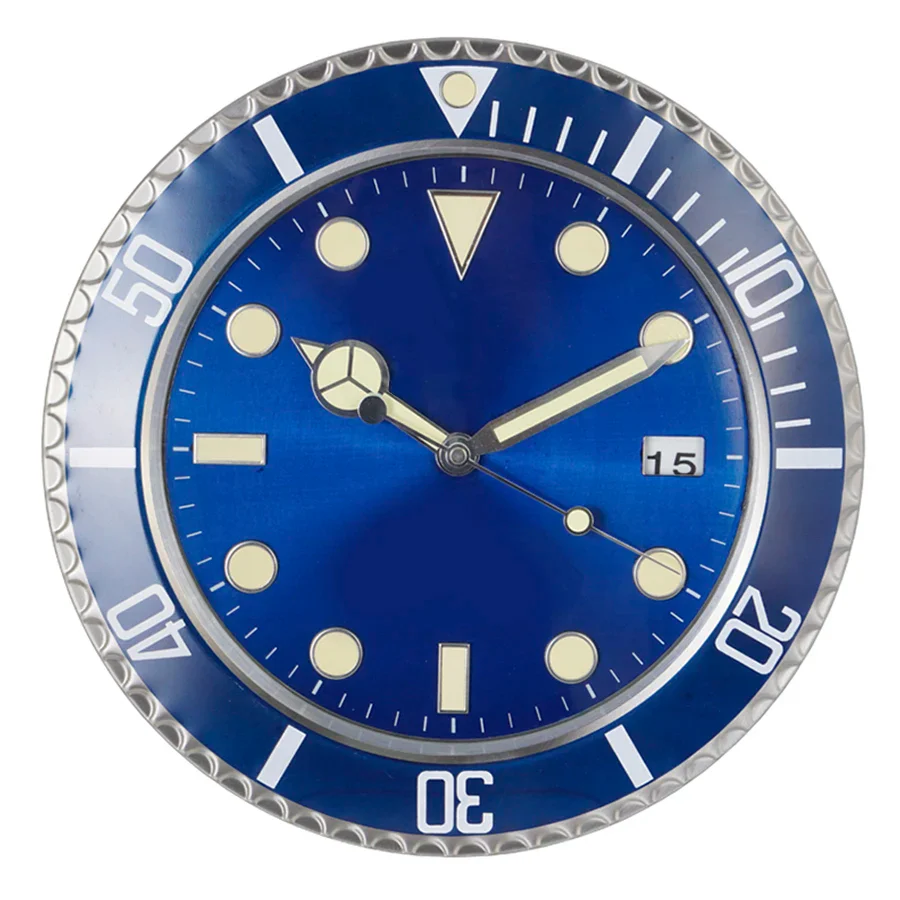 Ferano Wanduhr aus Metall – Modernes Design mit Leuchteffekt - Image 9