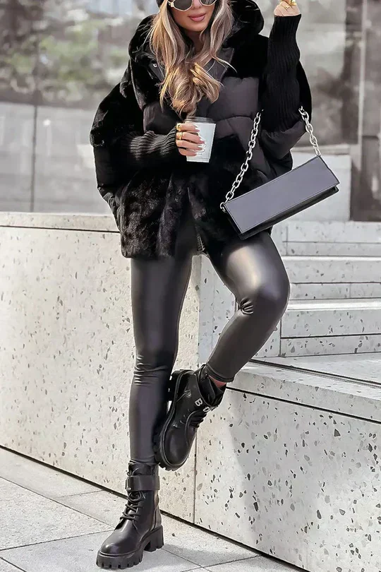 Inga Mantel – Winterjacke mit Kapuze und leichter Isolierung - Image 10