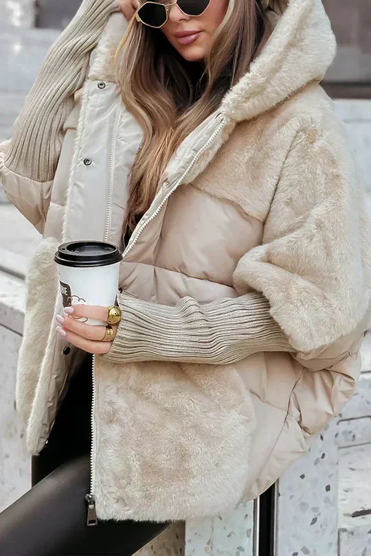 Inga Mantel – Winterjacke mit Kapuze und leichter Isolierung - Image 3