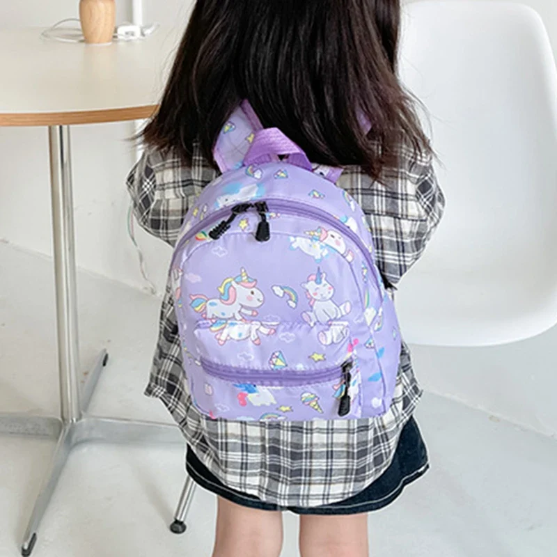 Kinder-Rucksack aus Nylon mit Dinosaurier-Motiv - Image 4