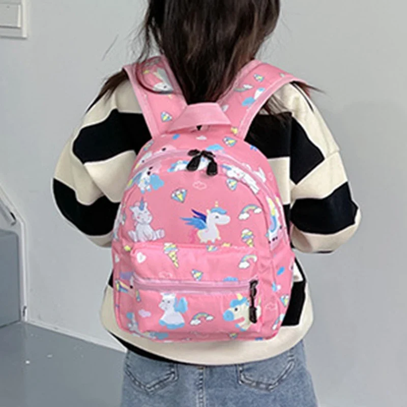 Kinder-Rucksack aus Nylon mit Dinosaurier-Motiv - Image 5