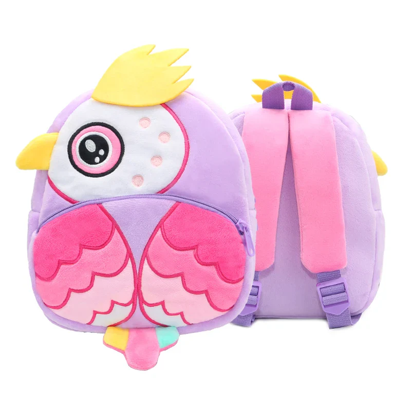 Kinder-Rucksack aus Plüsch mit Tiermotiv - Image 29