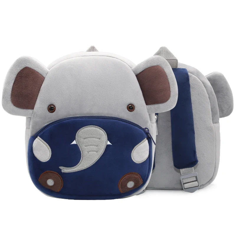 Kinder-Rucksack aus Plüsch mit Tiermotiv - Image 34