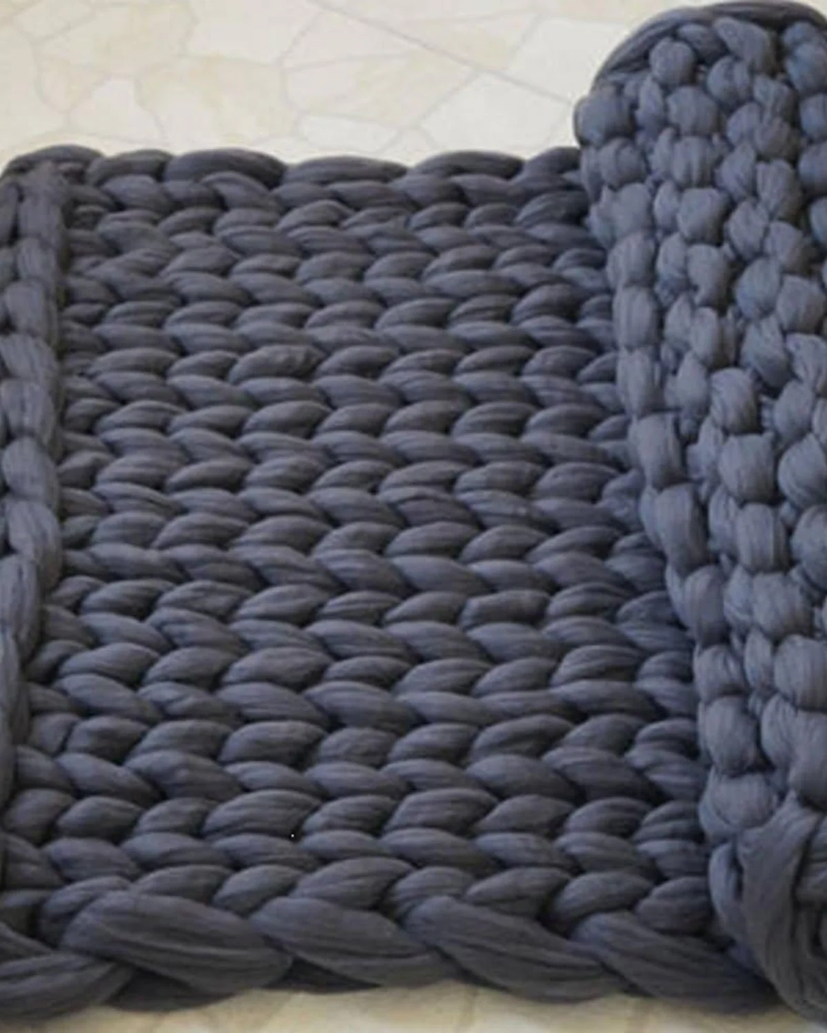 La Maille Majestueuse – Gestrickte Wohndecke für Sofa und Bett - Image 6