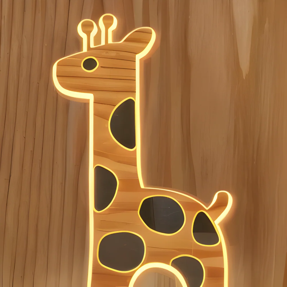 LED-Nachttischlampe mit Giraffenmotiv für Kinderzimmer - Image 5