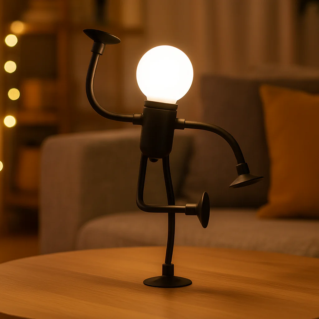 LED-Tischlampe mit flexiblem Design und warmem Licht - Image 4