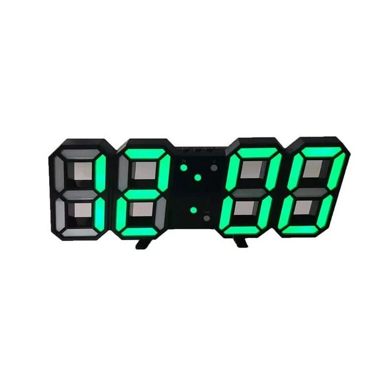 Luminora 3D LED Wanduhr – Dimmbar, modern, mit Fernbedienung - Image 8
