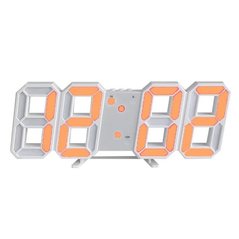 Luminora 3D LED Wanduhr – Dimmbar, modern, mit Fernbedienung - Image 9