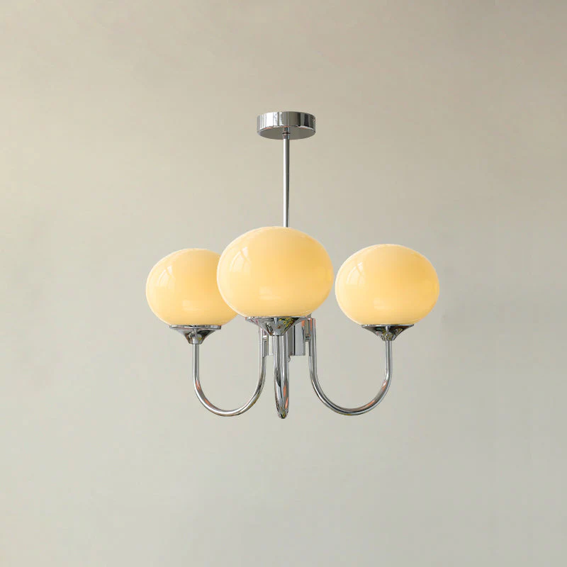 Lumoria Deckenleuchte – Moderne Glaspendelleuchte mit sanftem Wellen-Design - Image 10