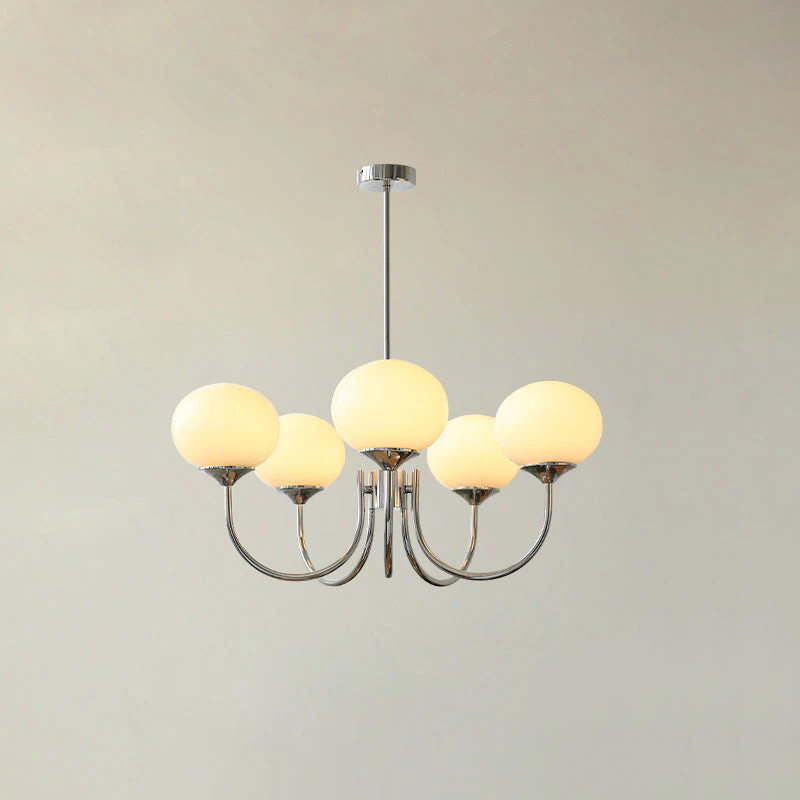 Lumoria Deckenleuchte – Moderne Glaspendelleuchte mit sanftem Wellen-Design - Image 12