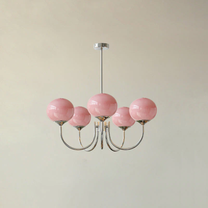 Lumoria Deckenleuchte – Moderne Glaspendelleuchte mit sanftem Wellen-Design - Image 14