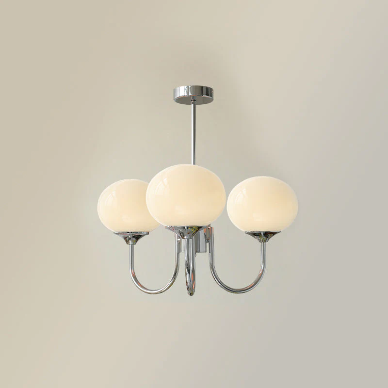 Lumoria Deckenleuchte – Moderne Glaspendelleuchte mit sanftem Wellen-Design - Image 15