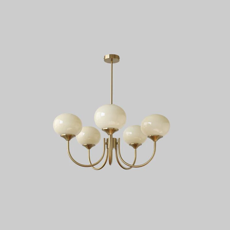 Lumoria Deckenleuchte – Moderne Glaspendelleuchte mit sanftem Wellen-Design - Image 18