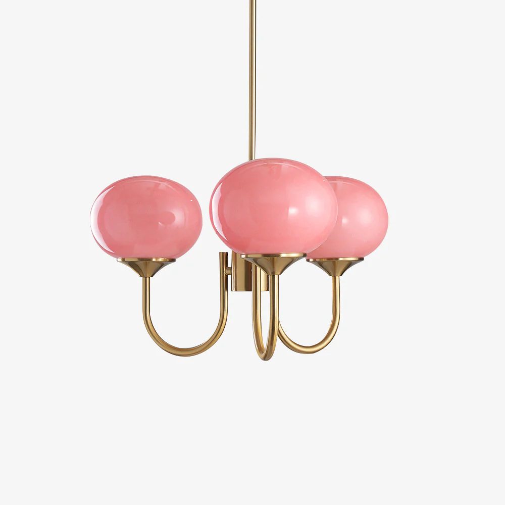 Lumoria Deckenleuchte – Moderne Glaspendelleuchte mit sanftem Wellen-Design - Image 8