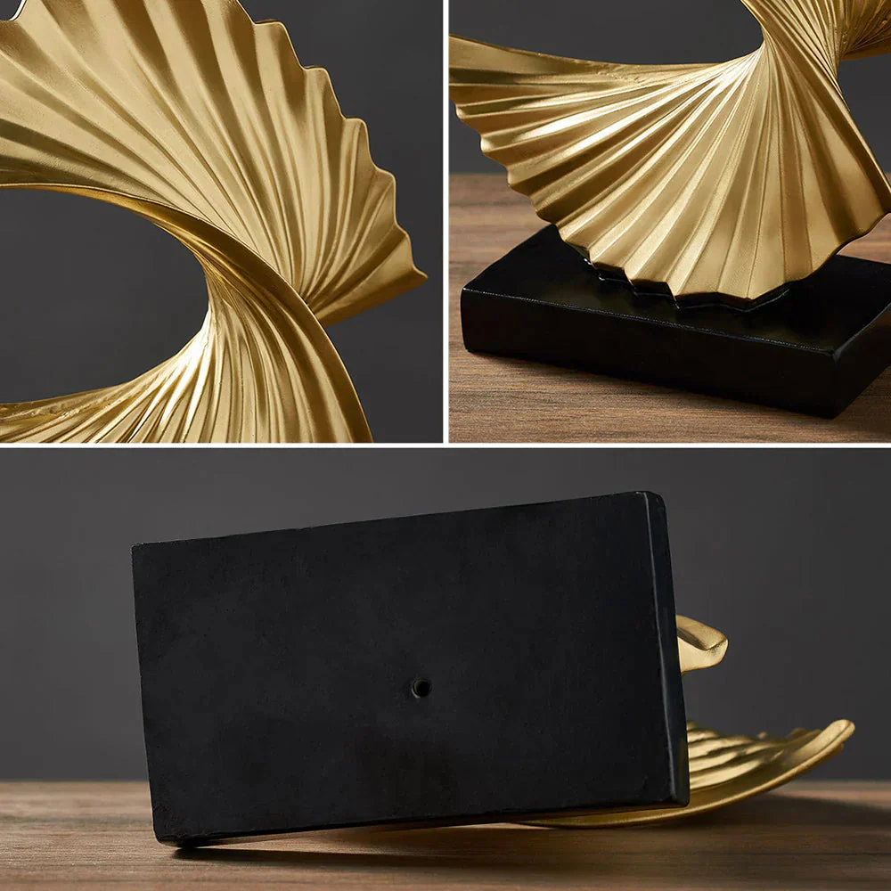Lunaro Halbmond Skulptur – Dekoration für Zuhause und Büro - Image 4