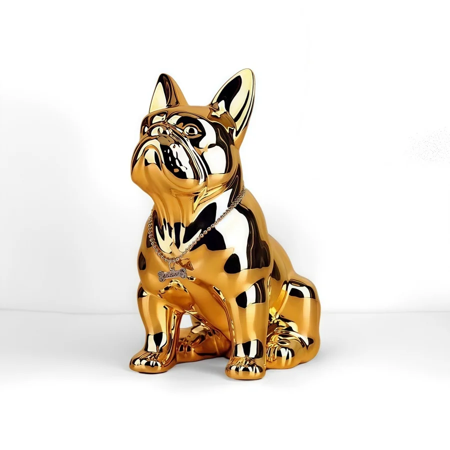 Miro Skulptur – Französische Bulldogge aus Kunstharz - Image 3