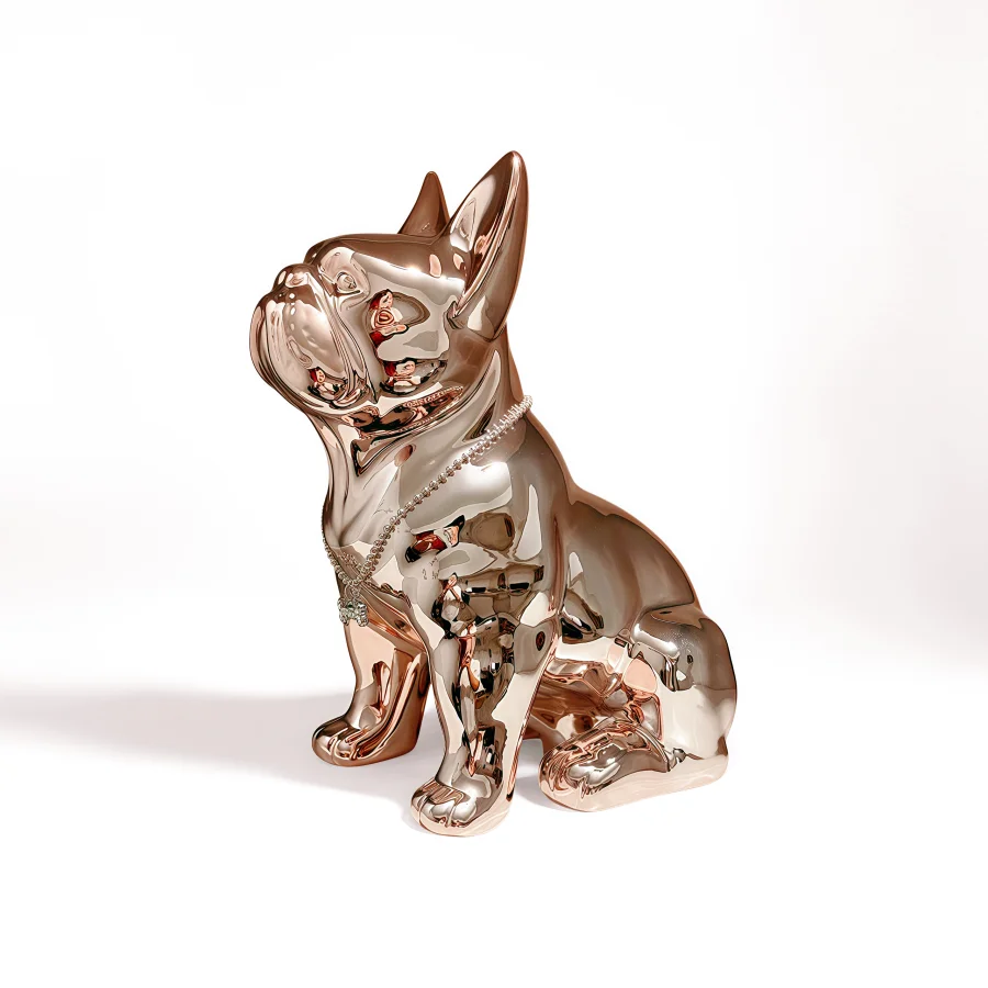 Miro Skulptur – Französische Bulldogge aus Kunstharz - Image 6