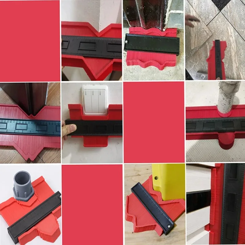 ormio Konturenlehre – Präzisions-Schablone für Boden-, Holz- und Fliesenarbeiten - Image 4