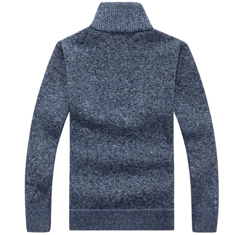Rovelin Strickpullover mit halbem Reißverschluss und schmaler Passform - Image 5