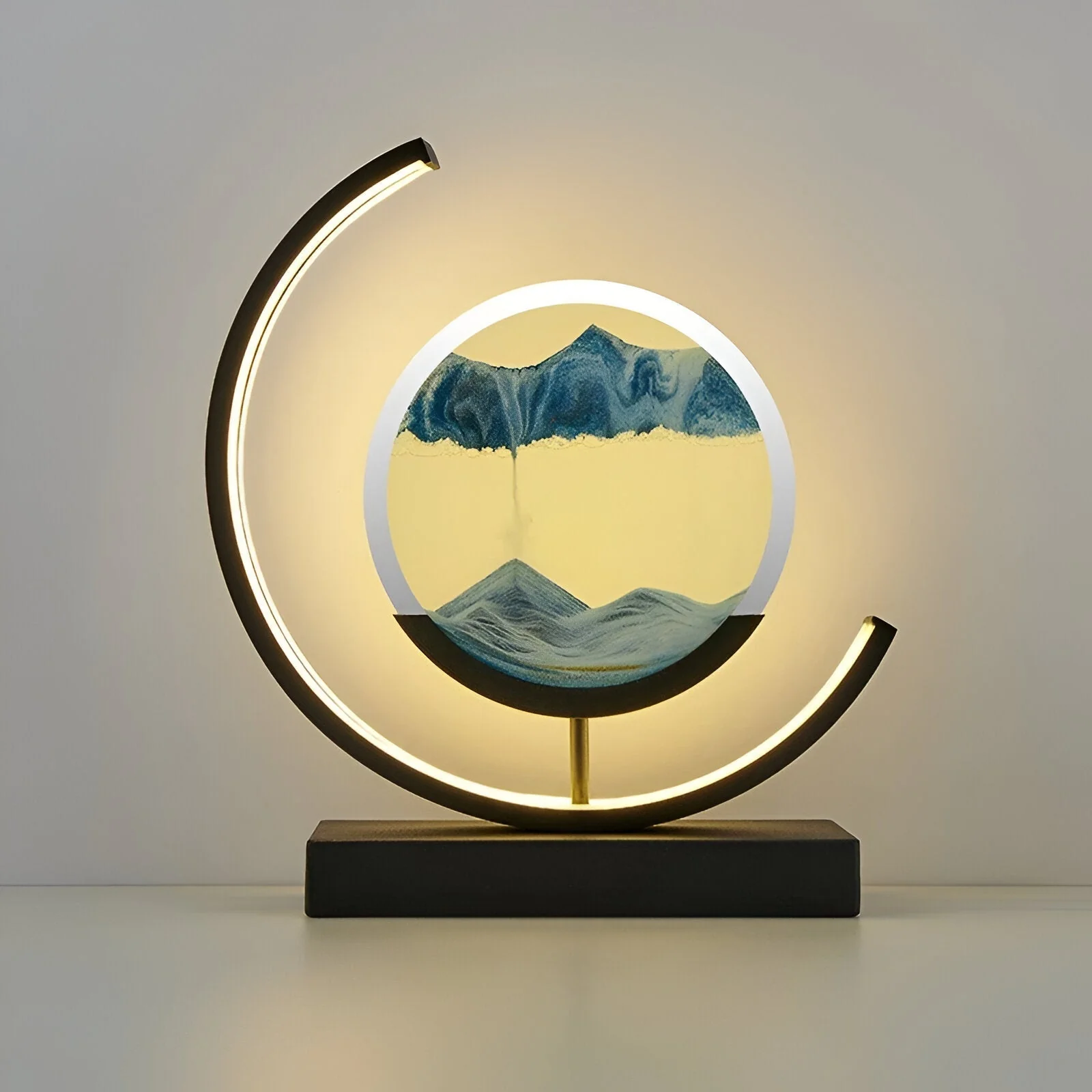 Sandalux Tischlampe – LED-Tischleuchte mit beweglichem Sandeffekt - Image 6