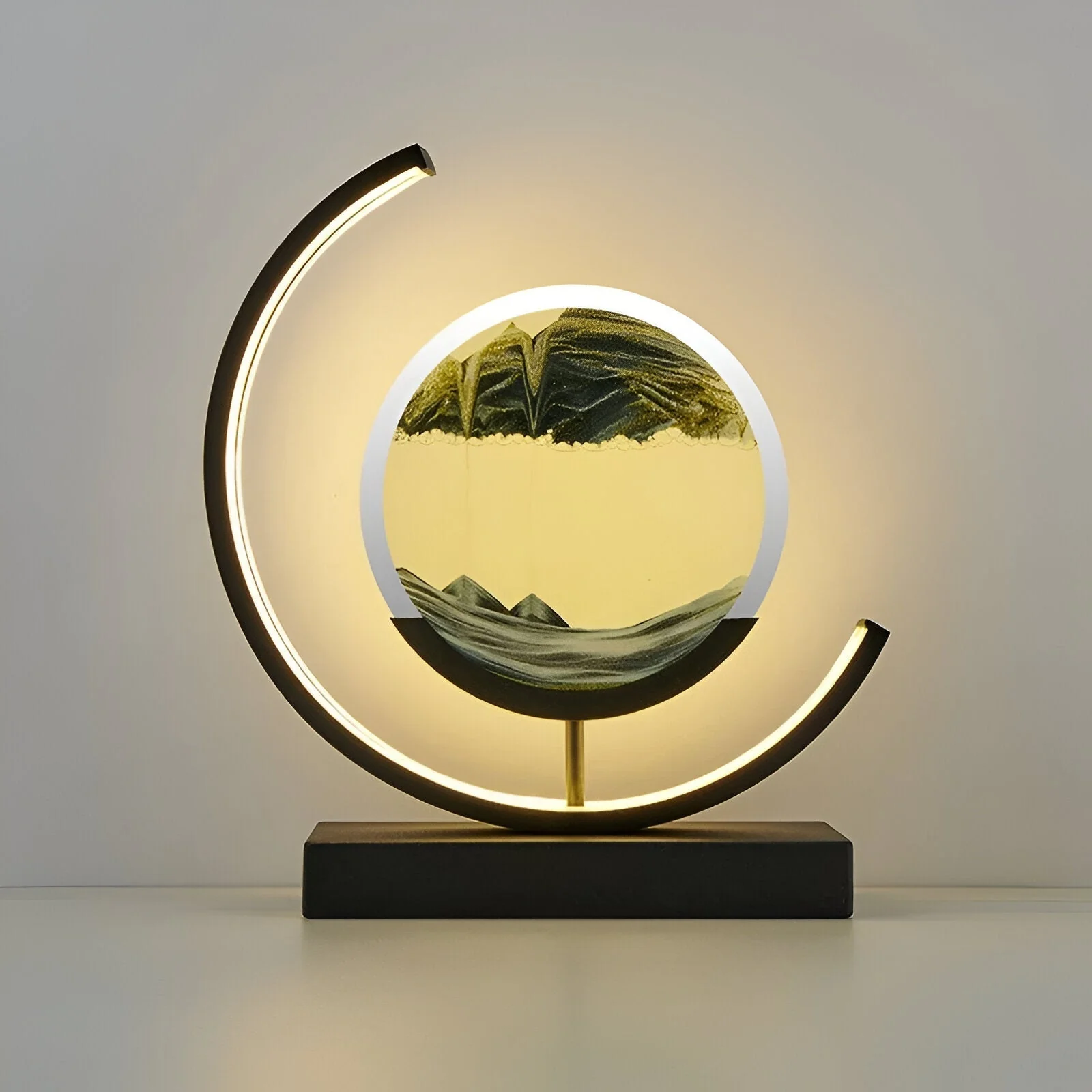 Sandalux Tischlampe – LED-Tischleuchte mit beweglichem Sandeffekt - Image 7