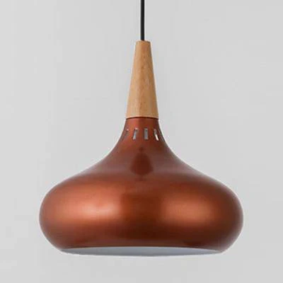 Serina LED-Pendelleuchte aus Holz und Aluminium - Image 11
