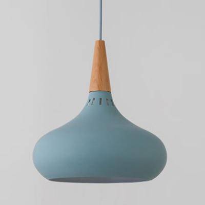Serina LED-Pendelleuchte aus Holz und Aluminium - Image 6