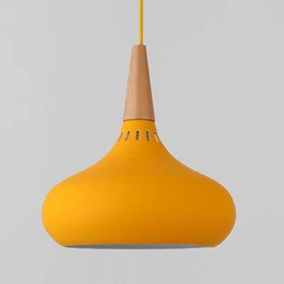 Serina LED-Pendelleuchte aus Holz und Aluminium - Image 8
