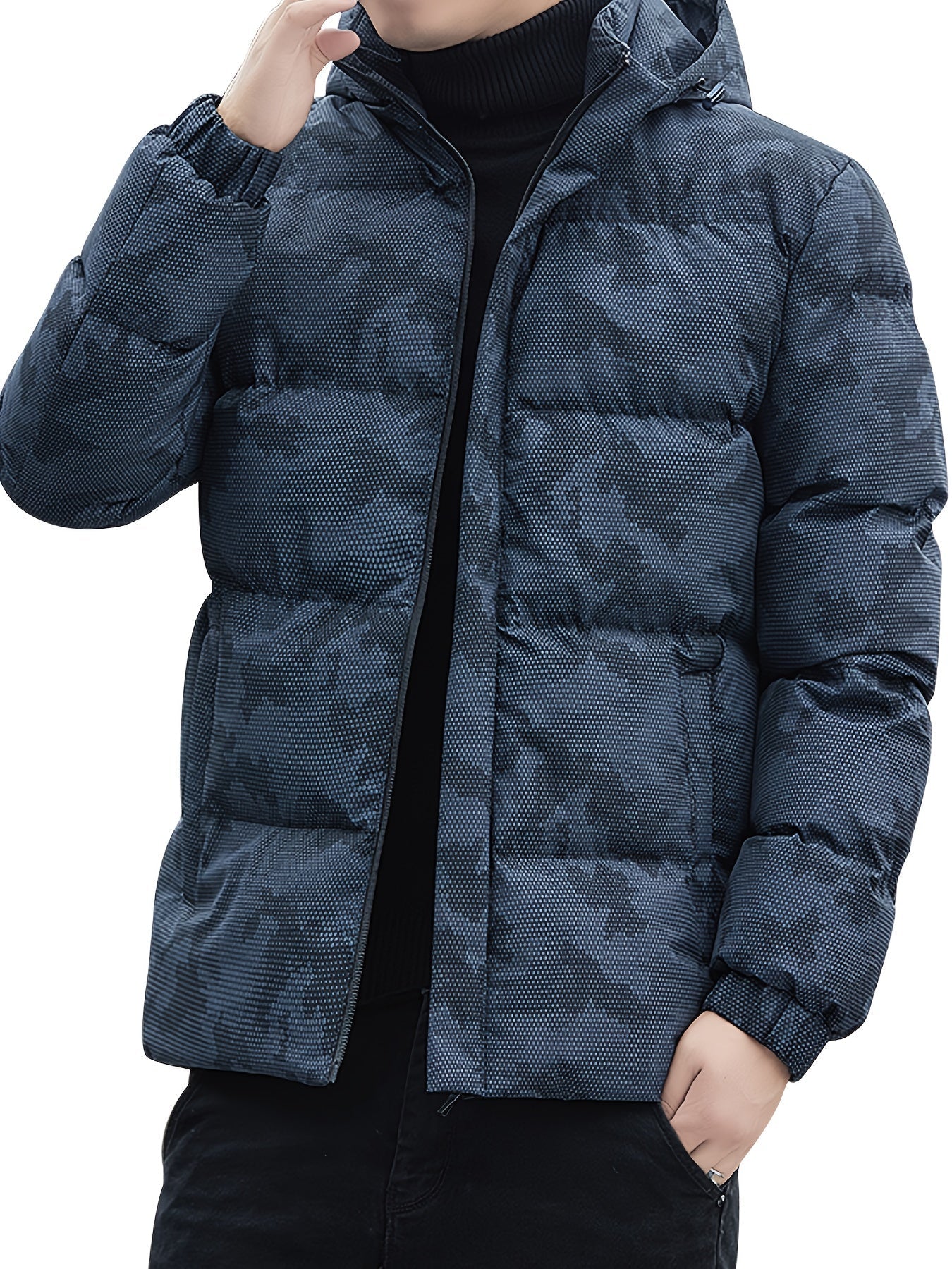 Torvexo Jacke mit Kapuze und Reißverschluss – Langarm Freizeitjacke mit Taschen - Image 4