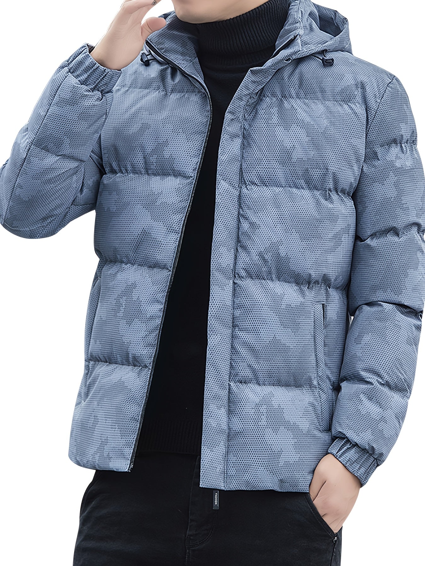 Torvexo Jacke mit Kapuze und Reißverschluss – Langarm Freizeitjacke mit Taschen - Image 8