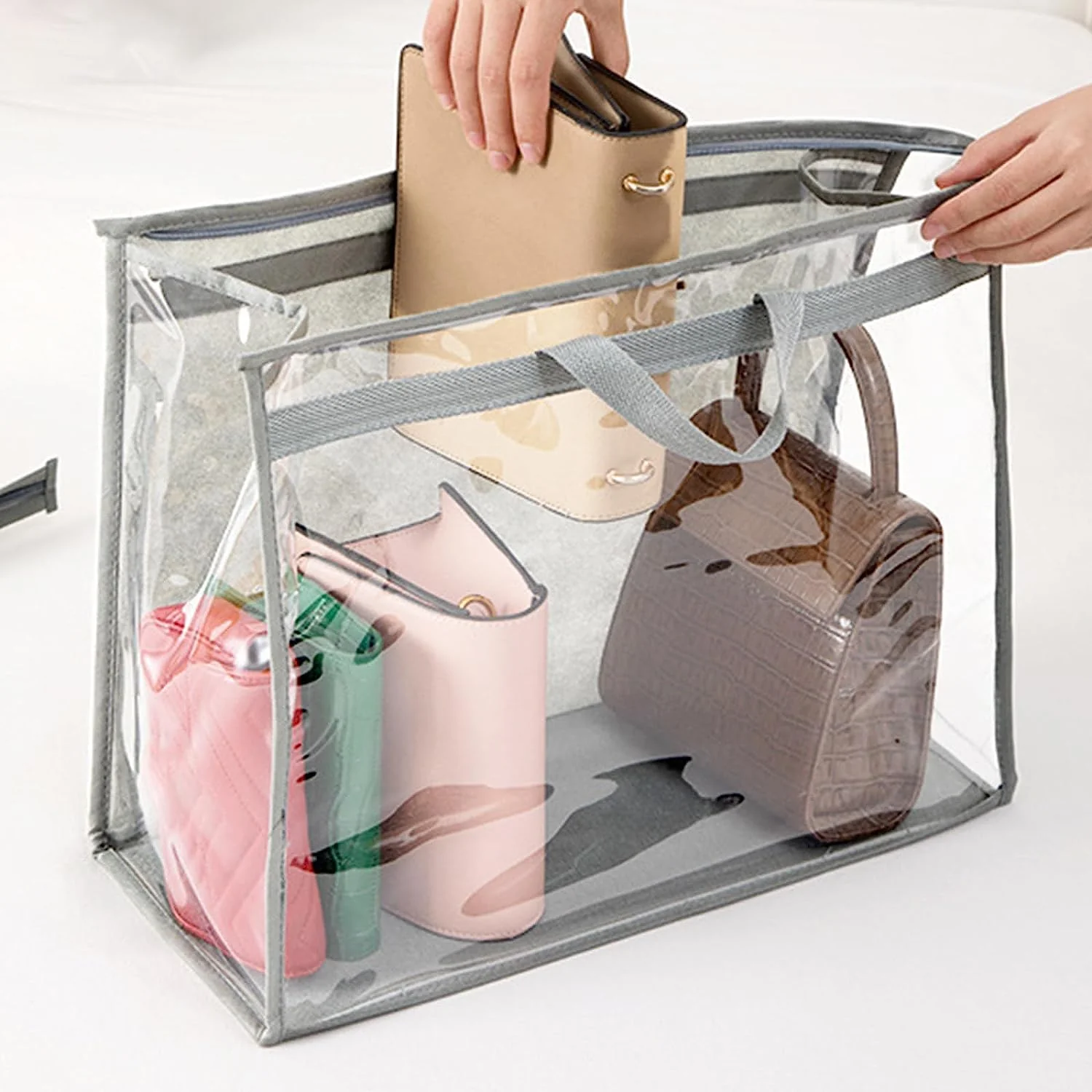 Transparenter Handtaschen-Organizer zum Aufhängen - Image 3