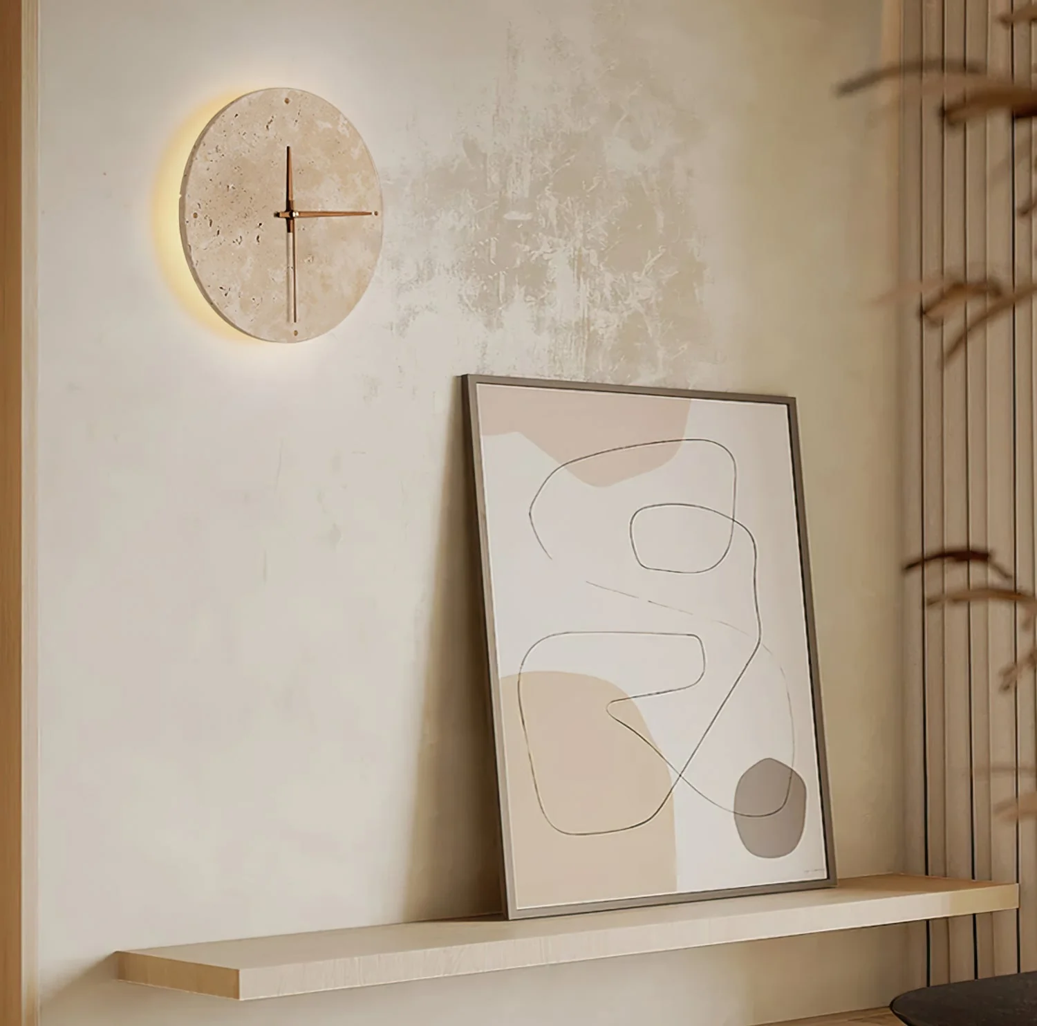 Travura Wandleuchte aus Travertin – Mit integriertem LED-Licht - Image 7