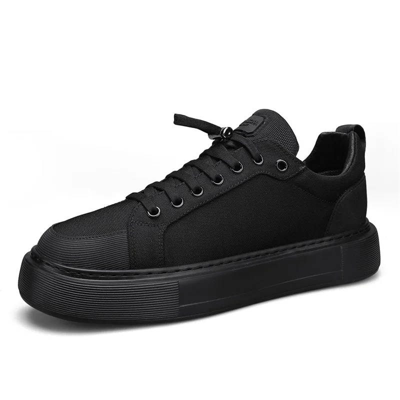 Varento Sneaker mit Schnürung und profilierter Gummisohle – Freizeitschuh mit Textiloberfläch - Image 8