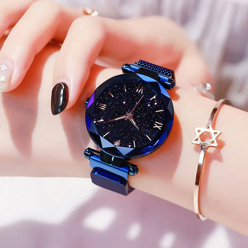 Velara Damenarmbanduhr – Uhr mit Sternenhimmel-inspiriertem Zifferblatt - Image 3