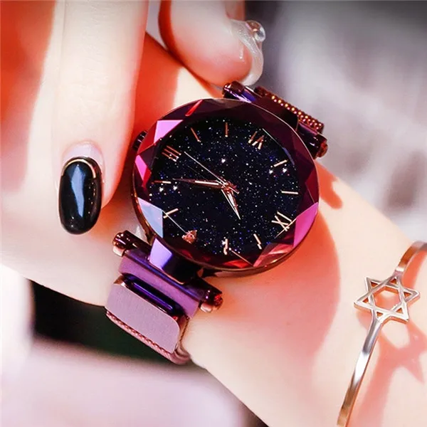 Velara Damenarmbanduhr – Uhr mit Sternenhimmel-inspiriertem Zifferblatt - Image 4