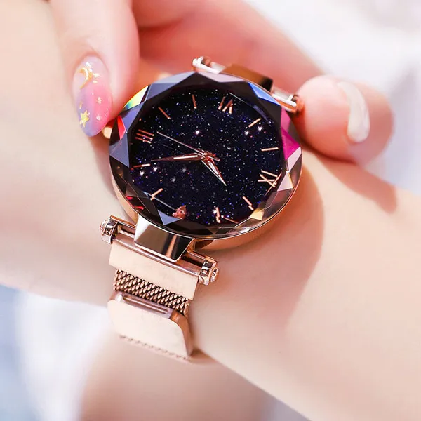 Velara Damenarmbanduhr – Uhr mit Sternenhimmel-inspiriertem Zifferblatt - Image 5