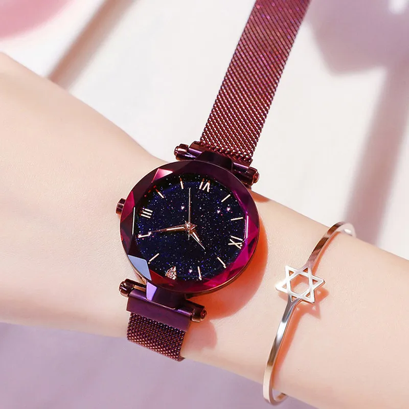 Velara Damenarmbanduhr – Uhr mit Sternenhimmel-inspiriertem Zifferblatt - Image 6