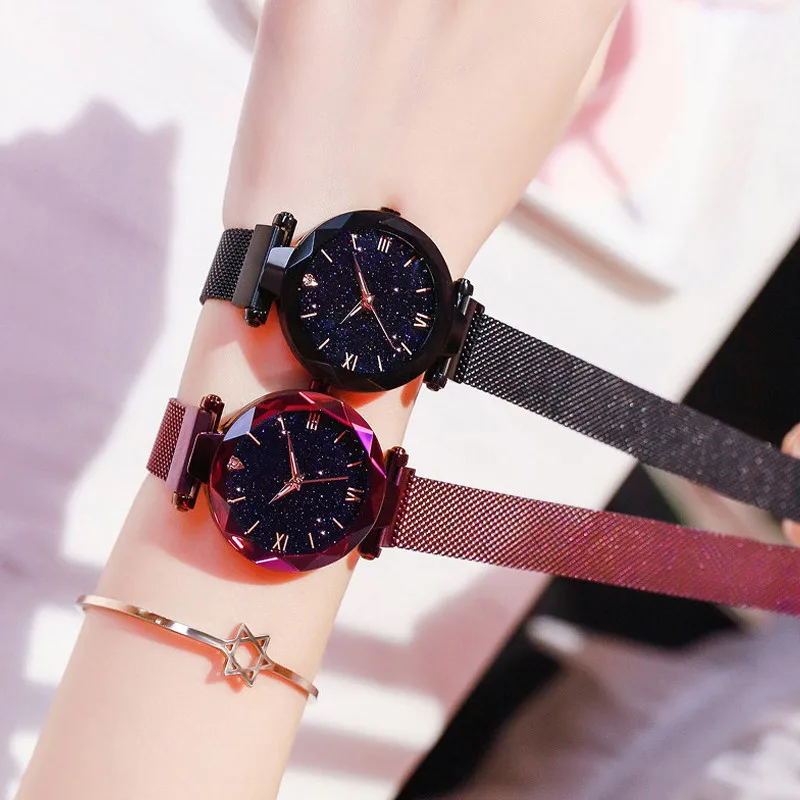 Velara Damenarmbanduhr – Uhr mit Sternenhimmel-inspiriertem Zifferblatt - Image 7