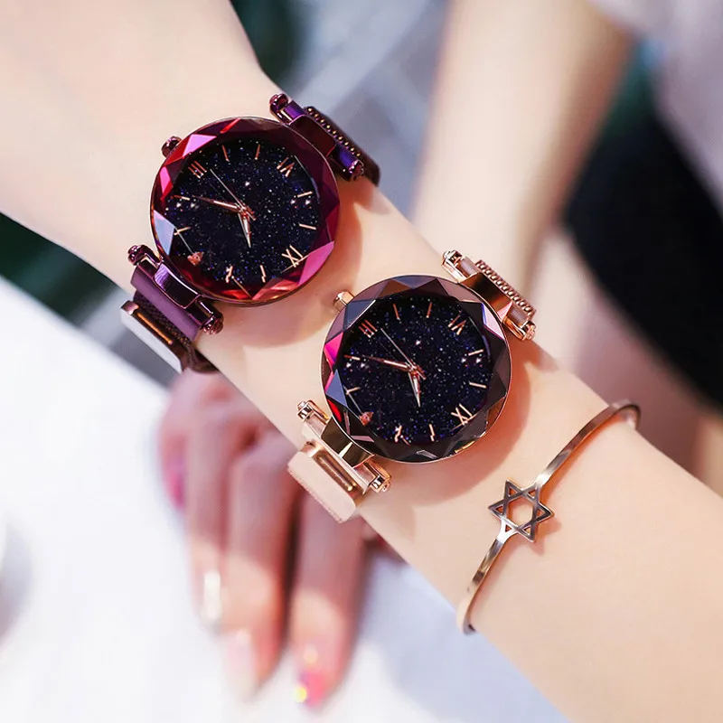 Velara Damenarmbanduhr – Uhr mit Sternenhimmel-inspiriertem Zifferblatt - Image 9