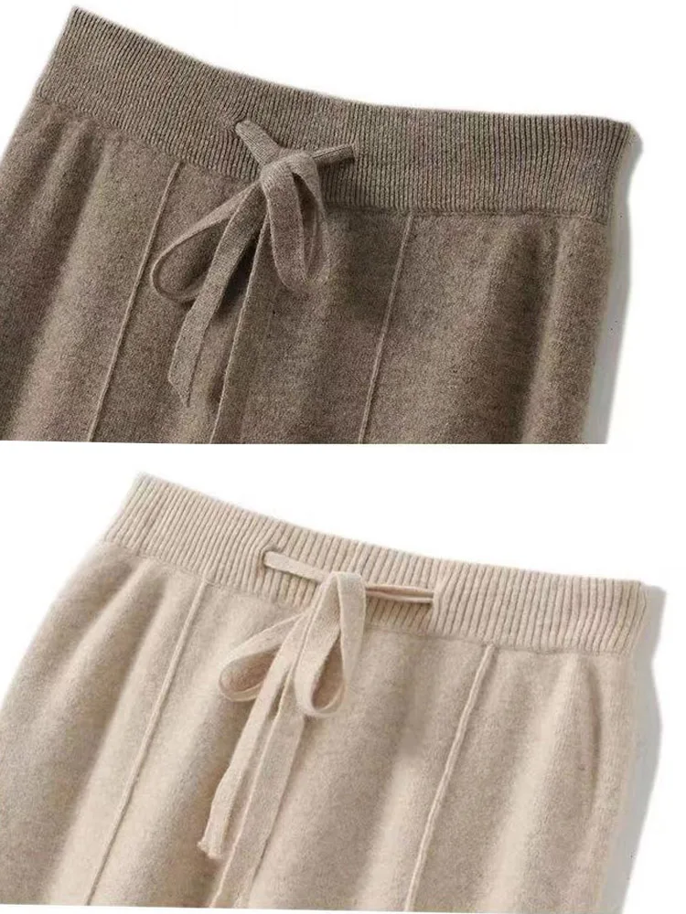 Veloria Wollhose – Hoch taillierte Strickhose - Image 4