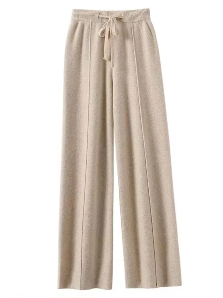 Veloria Wollhose – Hoch taillierte Strickhose - Image 6