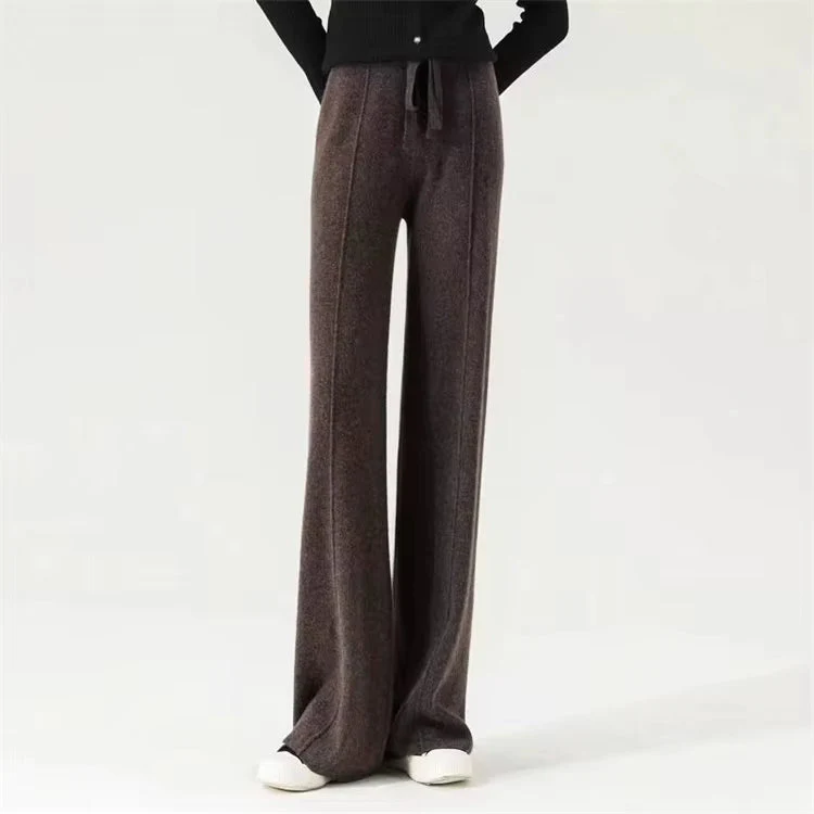 Veloria Wollhose – Hoch taillierte Strickhose - Image 7